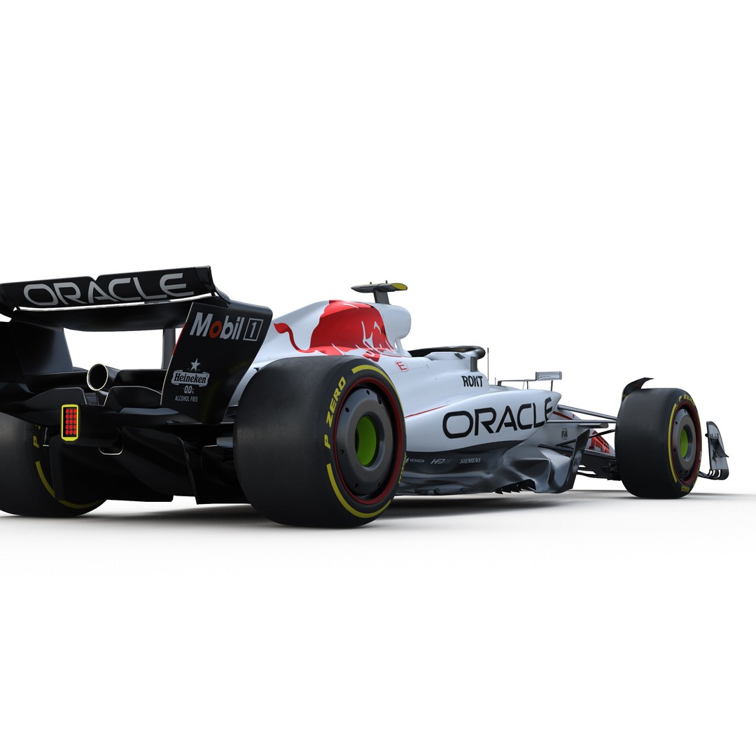 F1 Redbull RB21 3D Model – High Detail Racing Car Livery, FBX - View 15