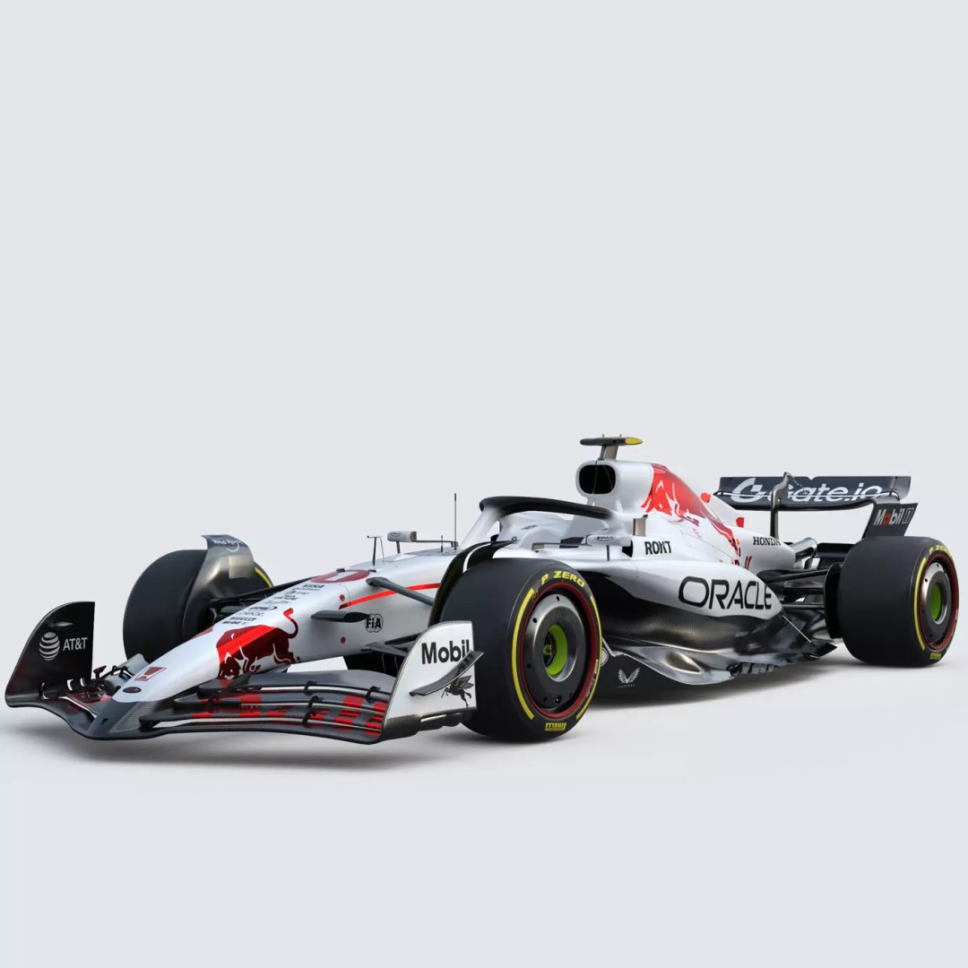 F1 Redbull RB21 3D Model – High Detail Racing Car Livery, FBX - View 2