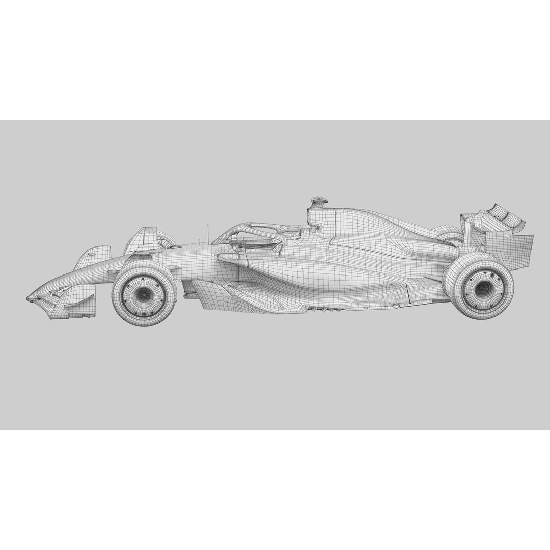 F1 Redbull RB21 3D Model – High Detail Racing Car Livery, FBX - View 20