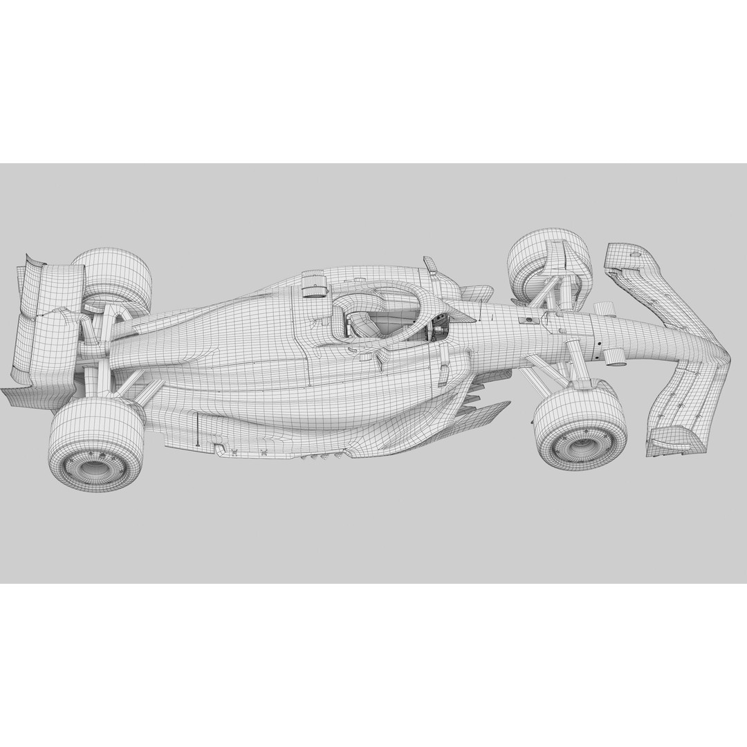 F1 Redbull RB21 3D Model – High Detail Racing Car Livery, FBX - View 23