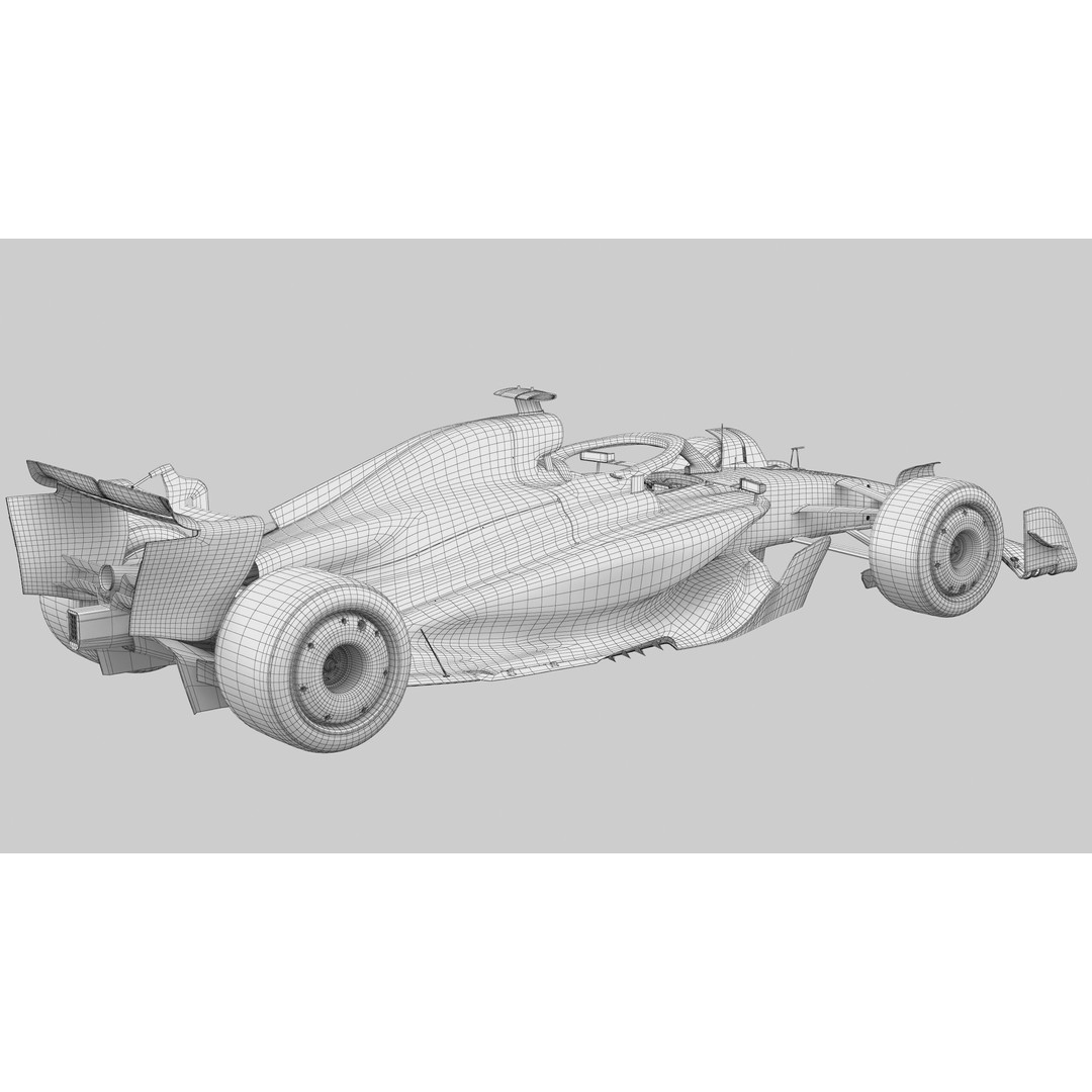 F1 Redbull RB21 3D Model – High Detail Racing Car Livery, FBX - View 24