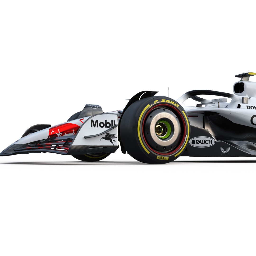 F1 Redbull RB21 3D Model – High Detail Racing Car Livery, FBX - View 4