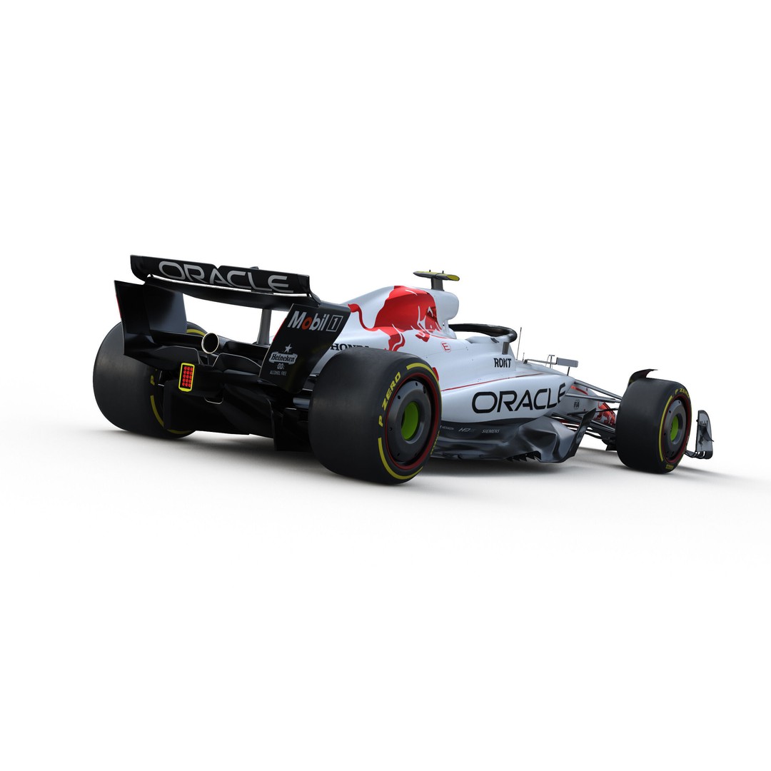 F1 Redbull RB21 3D Model – High Detail Racing Car Livery, FBX - View 7