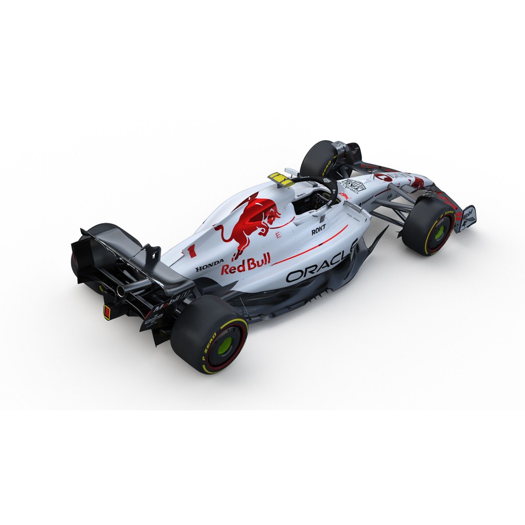 F1 Redbull RB21 3D Model – High Detail Racing Car Livery, FBX - View 8