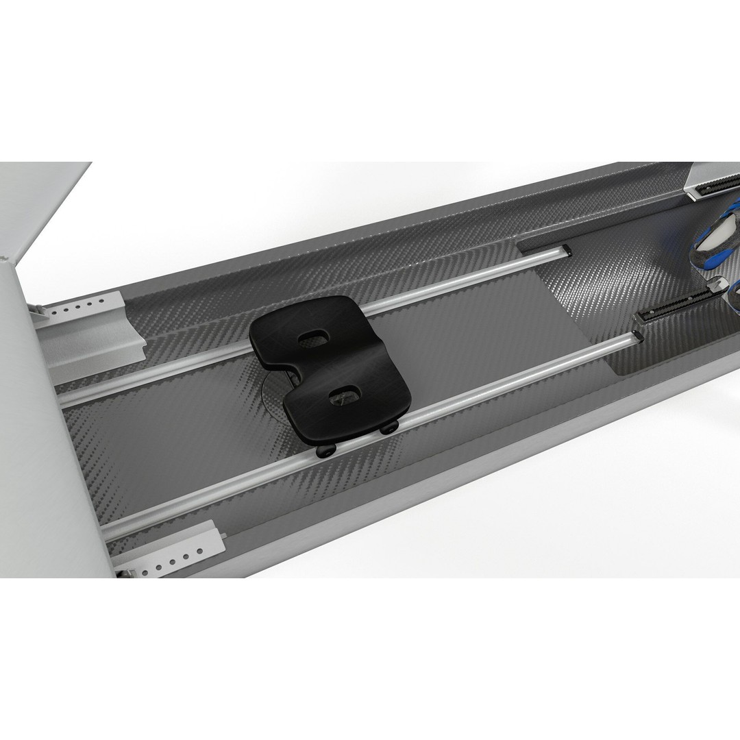 Rowing Boat 3D Model – Rigged Single Scull with PBR Textures - View 8
