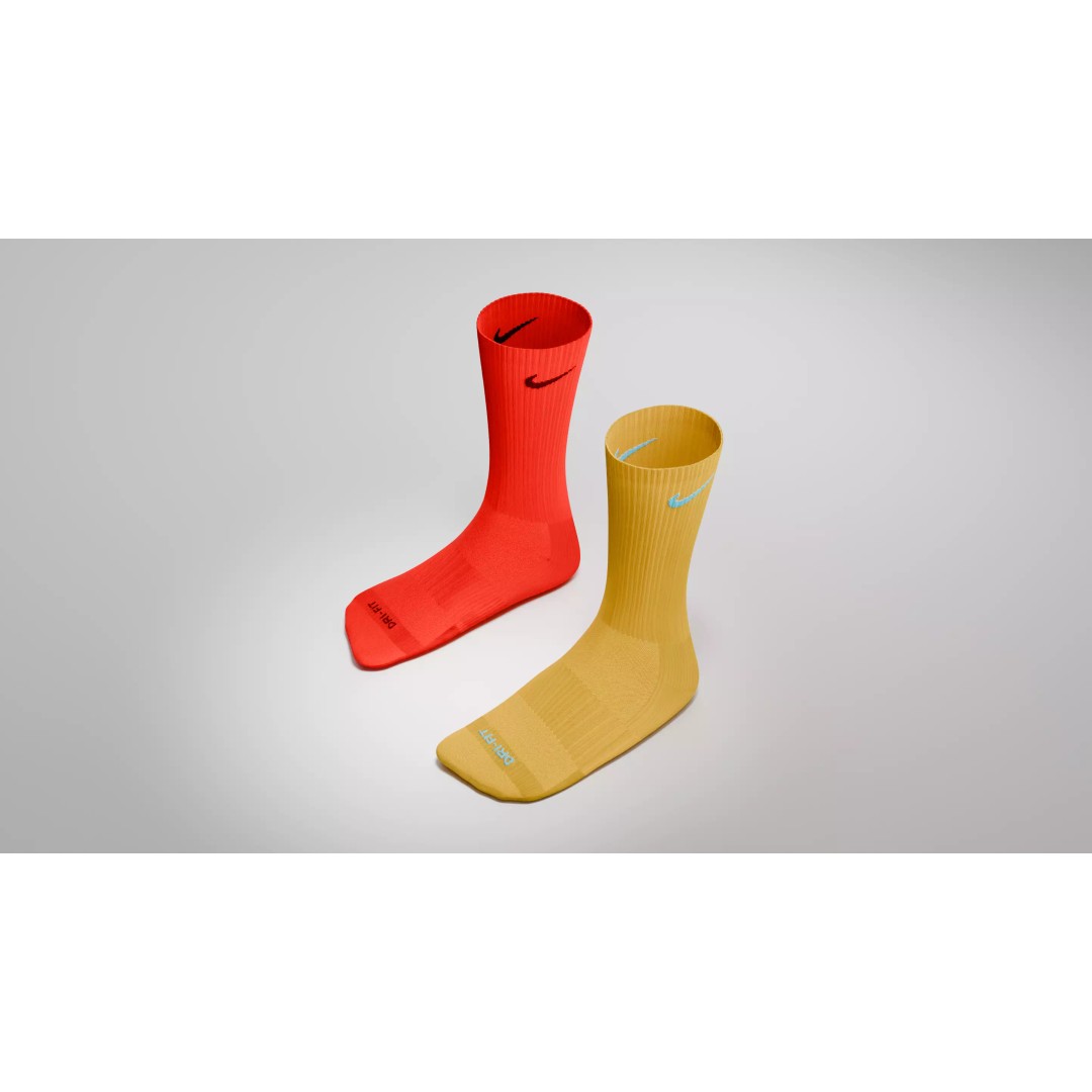 Nike Socks 3D Model – Low Poly Game Asset, FBX, PBR Textures - View 19