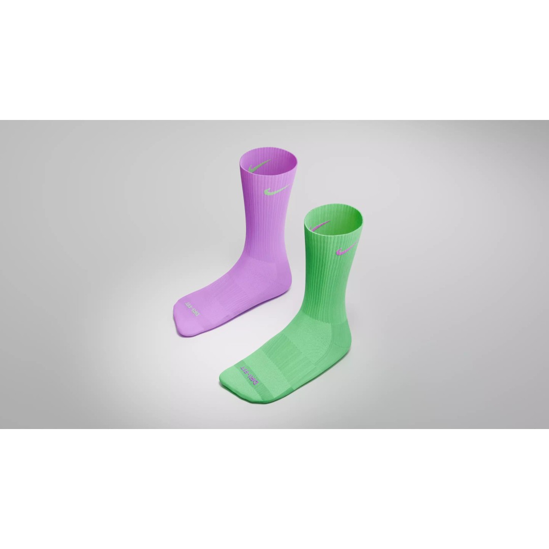 Nike Socks 3D Model – Low Poly Game Asset, FBX, PBR Textures - View 26
