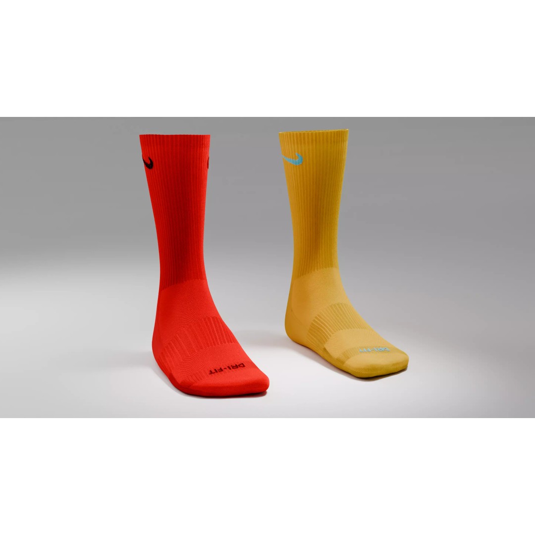 Nike Socks 3D Model – Low Poly Game Asset, FBX, PBR Textures - View 28