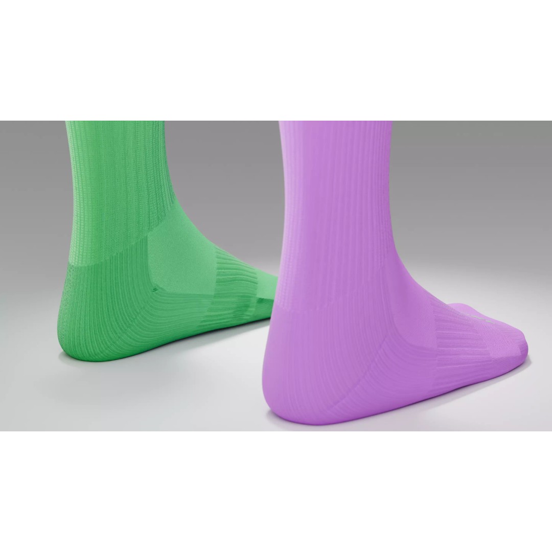 Nike Socks 3D Model – Low Poly Game Asset, FBX, PBR Textures - View 29