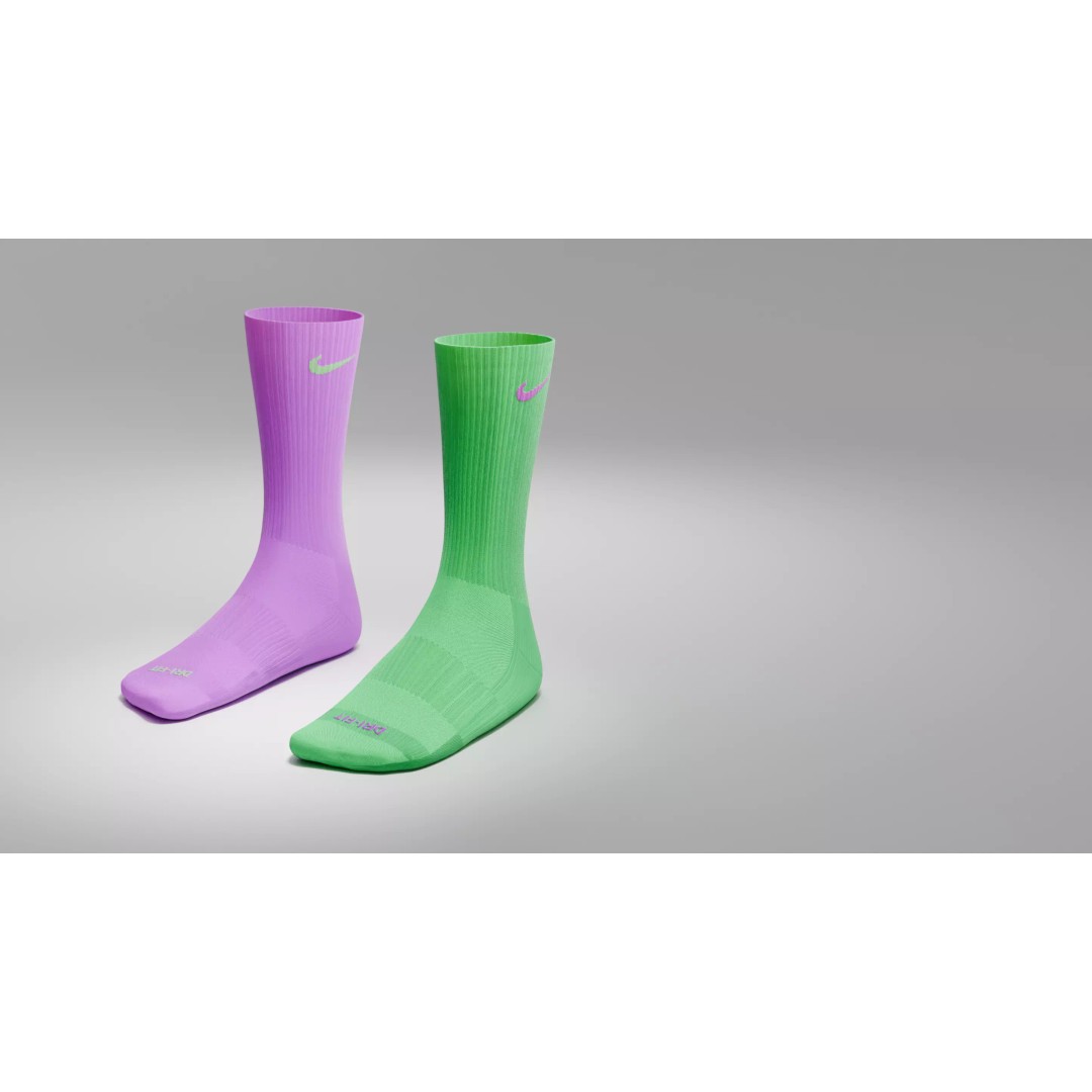 Nike Socks 3D Model – Low Poly Game Asset, FBX, PBR Textures - View 3