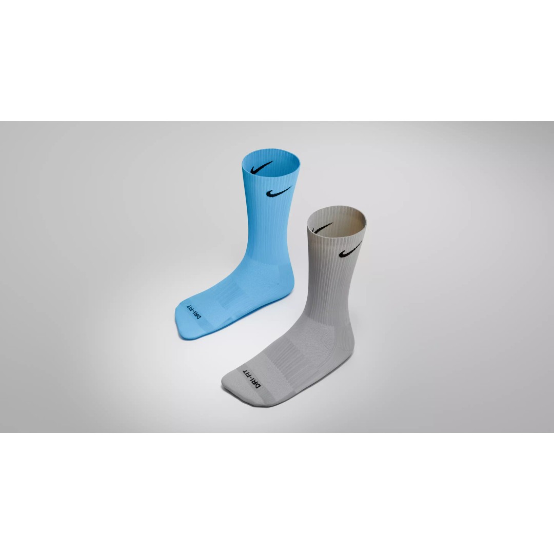 Nike Socks 3D Model – Low Poly Game Asset, FBX, PBR Textures - View 34