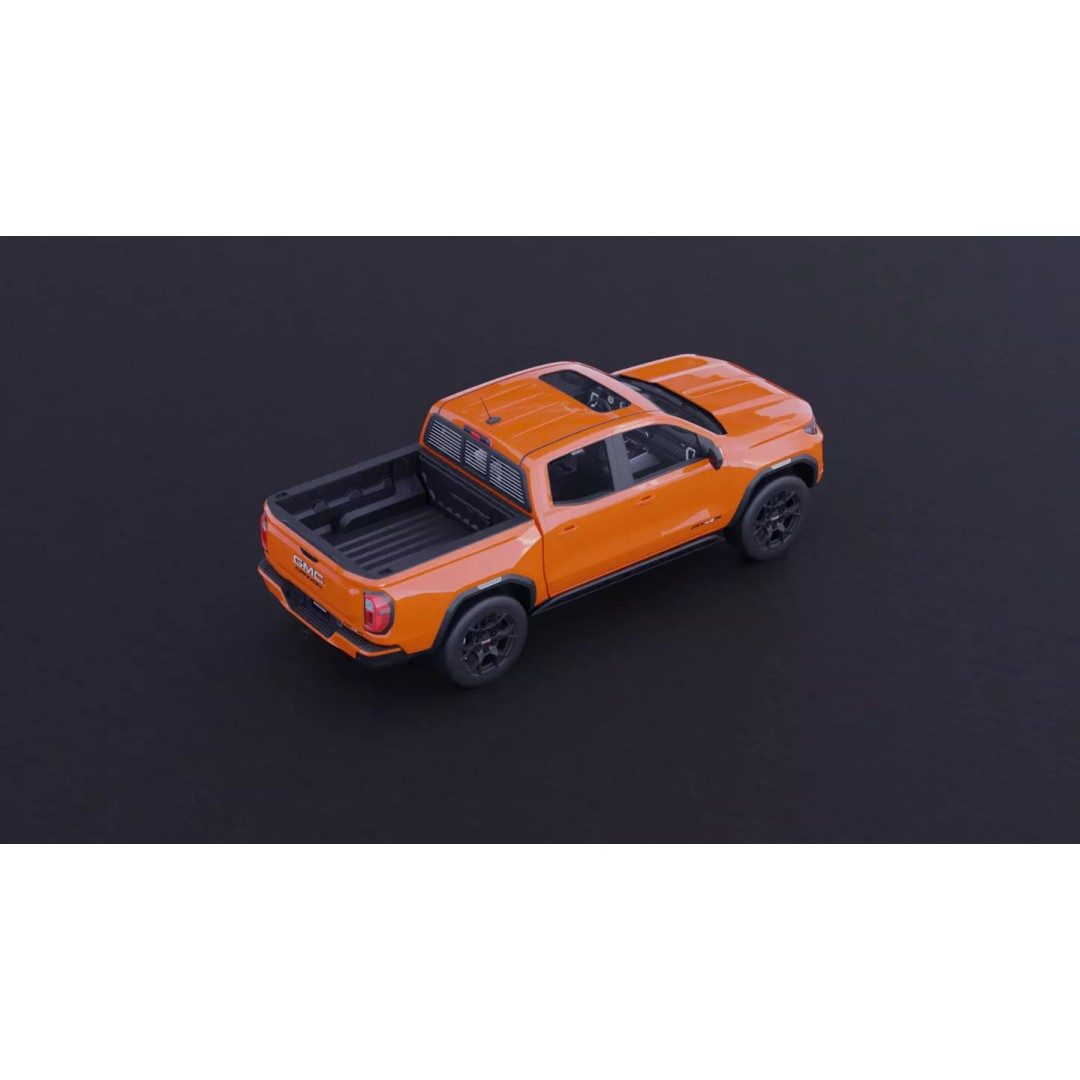 GMC Canyon AT4X 2023 3D Model – High Fidelity Vehicle Asset, FBX, OBJ - View 18