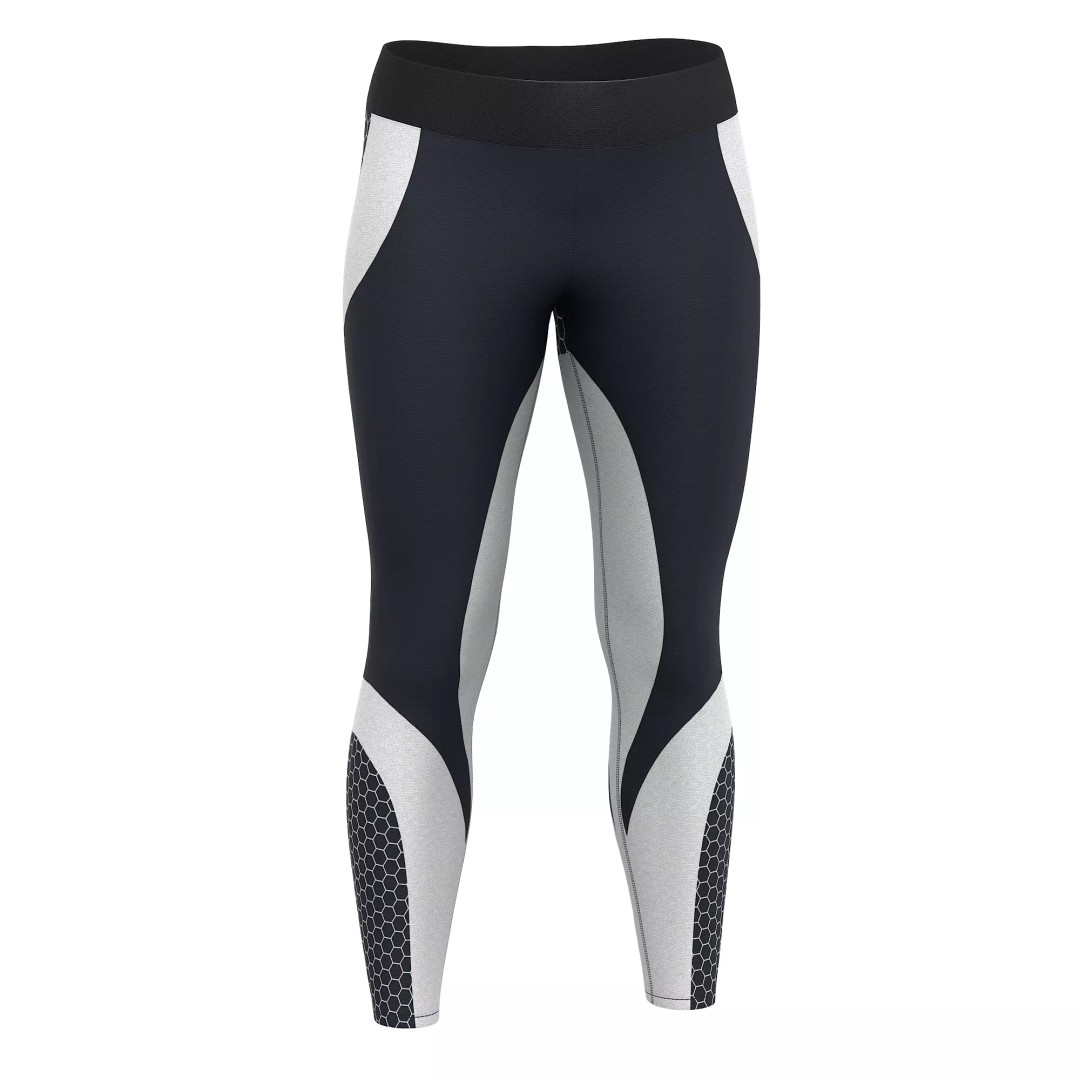 Women Leggings 3D Model – Low Poly Sport Outfit, FBX, OBJ