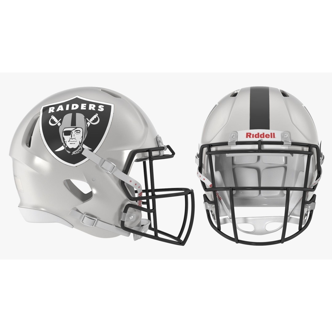Las Vegas Raiders Football Player 3D Model – High Poly Game Asset, FBX - View 16