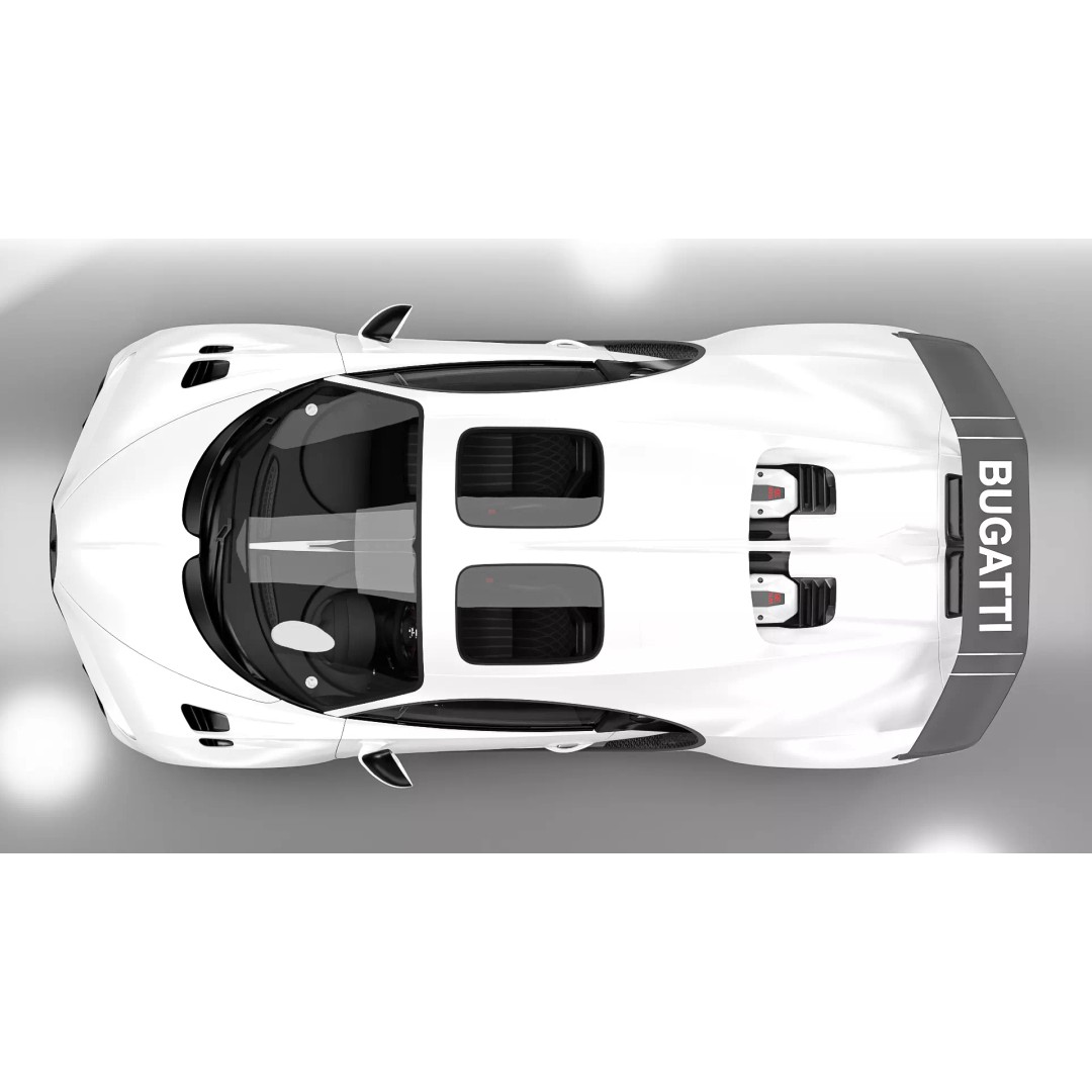 BUGATTI CHIRON PUR SPORT 2022 3D Model – High Poly PBR Asset, FBX, OBJ - View 13