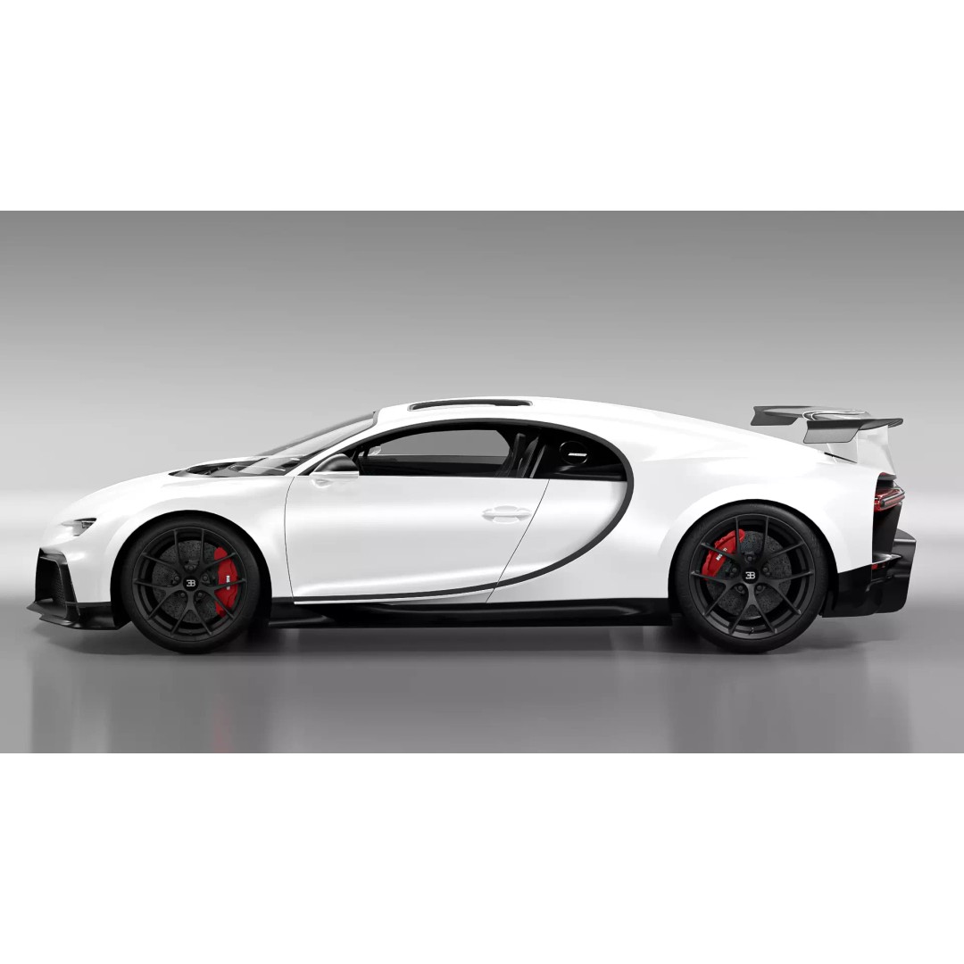 BUGATTI CHIRON PUR SPORT 2022 3D Model – High Poly PBR Asset, FBX, OBJ - View 15