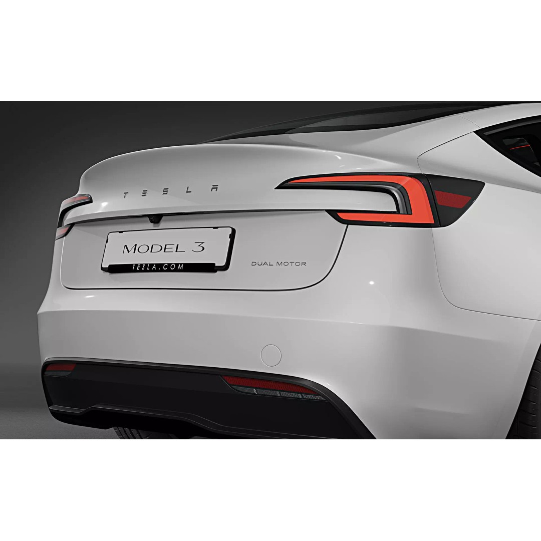 2024 Tesla Model 3 Highland 3D Model – Photorealistic Game Asset, FBX, OBJ - View 11
