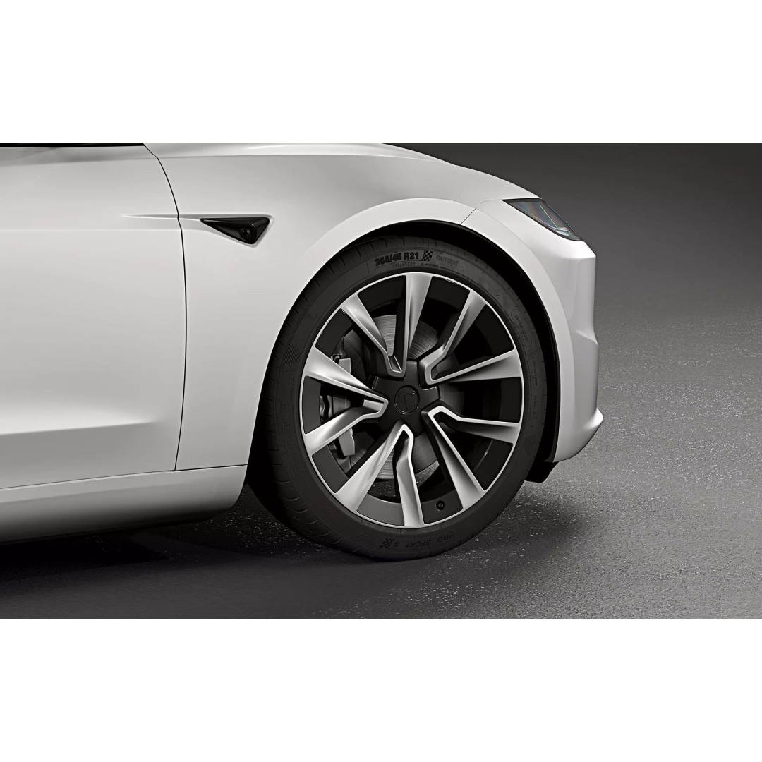 2024 Tesla Model 3 Highland 3D Model – Photorealistic Game Asset, FBX, OBJ - View 15