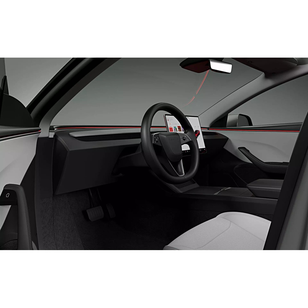 2024 Tesla Model 3 Highland 3D Model – Photorealistic Game Asset, FBX, OBJ - View 17
