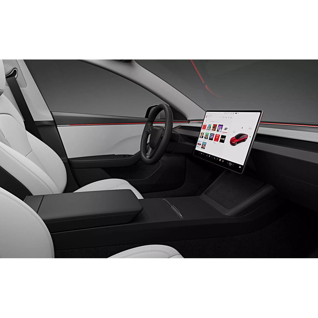 2024 Tesla Model 3 Highland 3D Model – Photorealistic Game Asset, FBX, OBJ - View 20