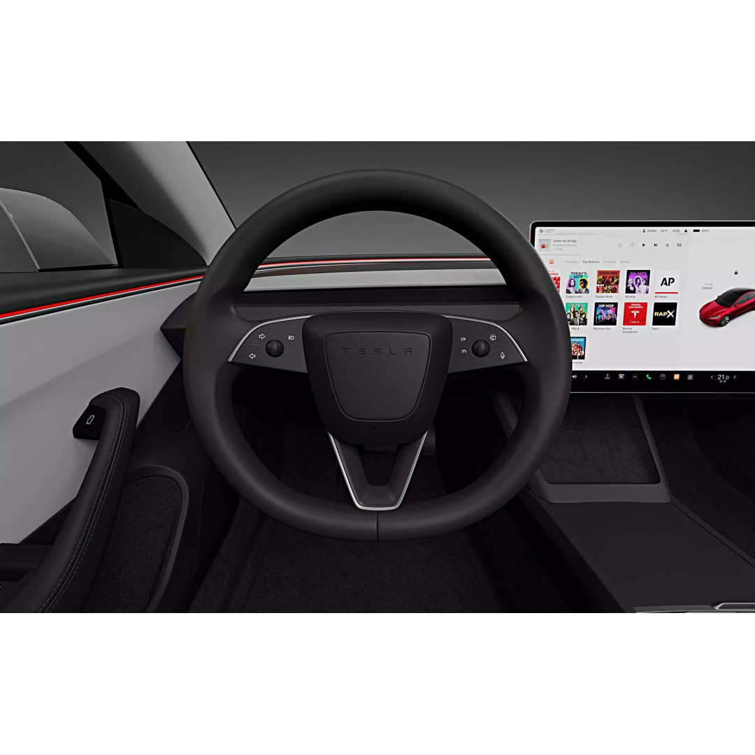 2024 Tesla Model 3 Highland 3D Model – Photorealistic Game Asset, FBX, OBJ - View 21