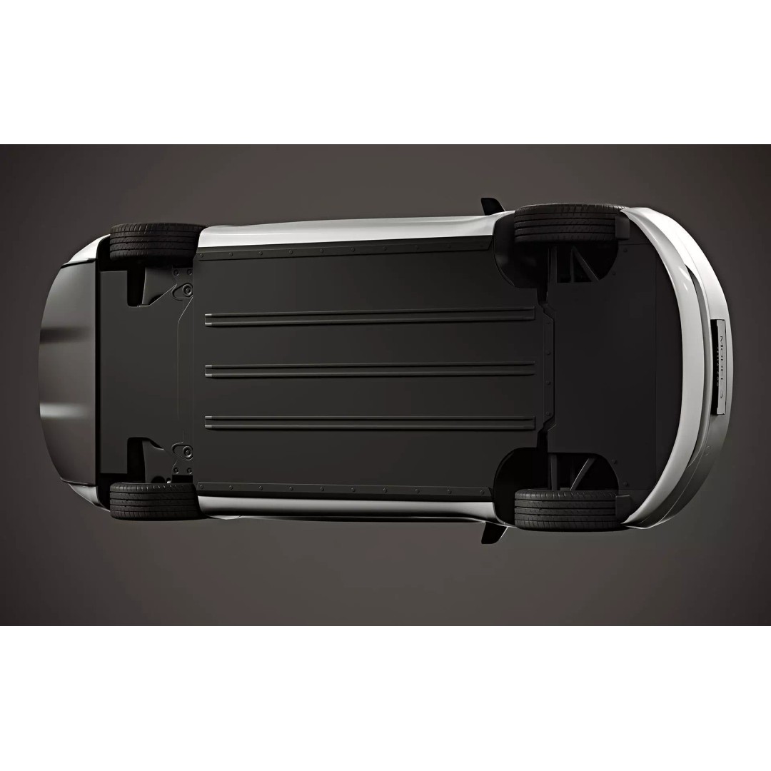 2024 Tesla Model 3 Highland 3D Model – Photorealistic Game Asset, FBX, OBJ - View 29