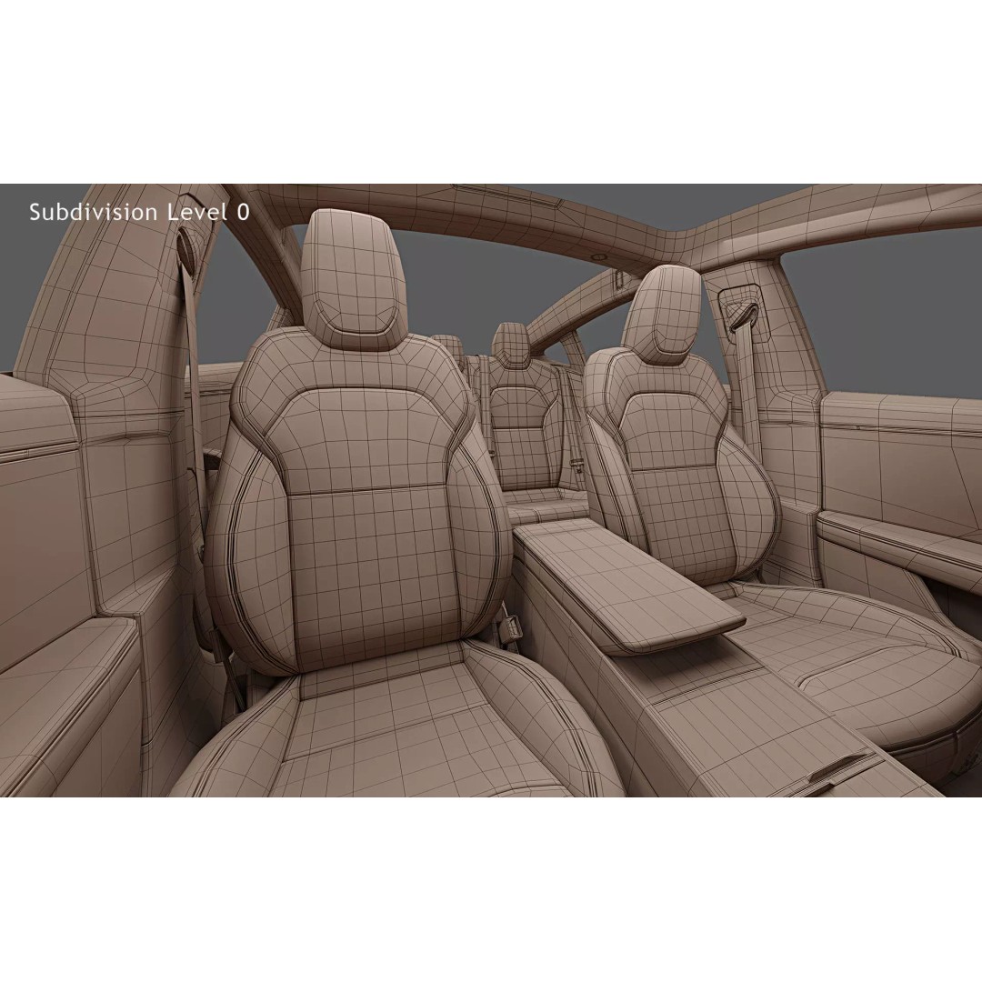 2024 Tesla Model 3 Highland 3D Model – Photorealistic Game Asset, FBX, OBJ - View 36