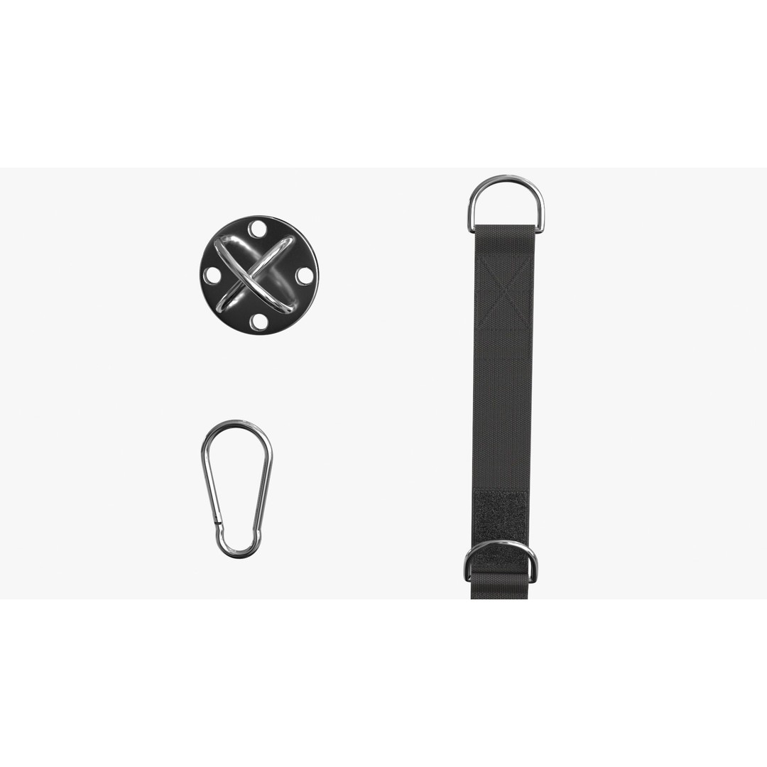 Fitness Straps 3D Model – Low Poly PBR Game Asset, FBX - View 8