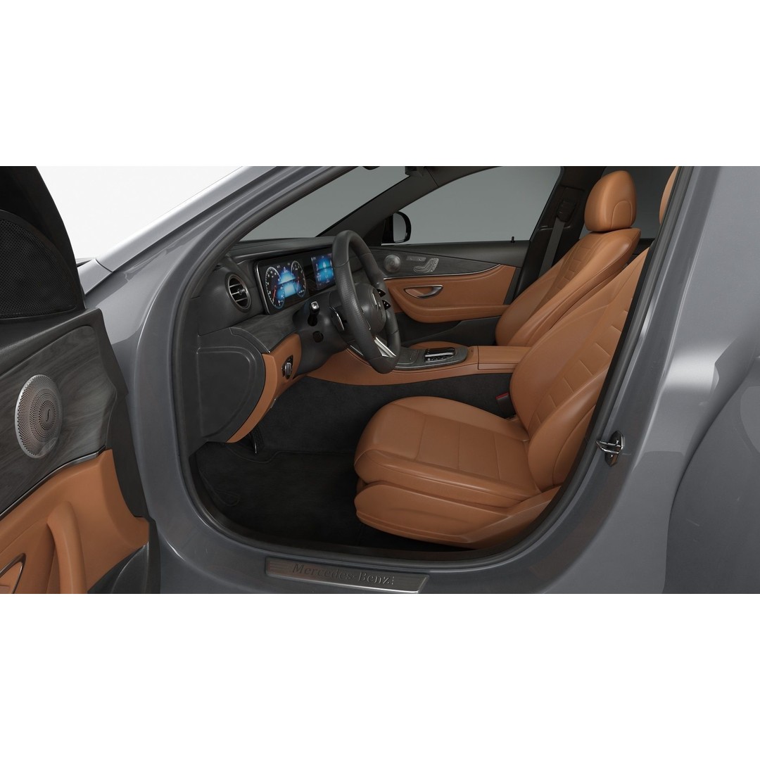 Mercedes-Benz E-Class 3D Model – High Poly Executive Car, FBX, OBJ - View 15