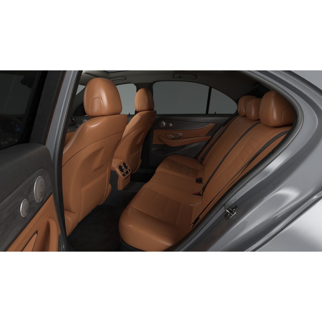 Mercedes-Benz E-Class 3D Model – High Poly Executive Car, FBX, OBJ - View 16