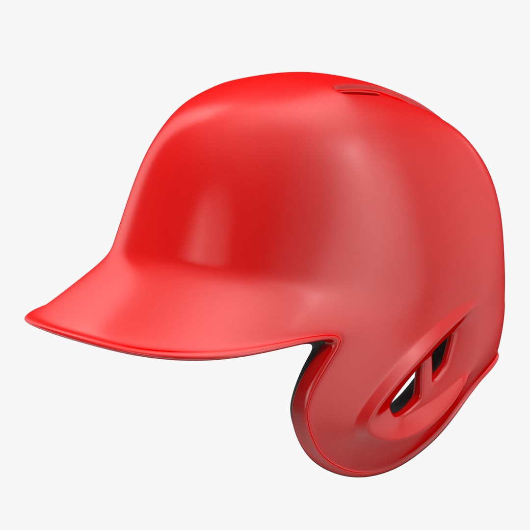 Baseball Helmet 3D Model – Low Poly Game Asset, FBX, PBR Textures - View 20
