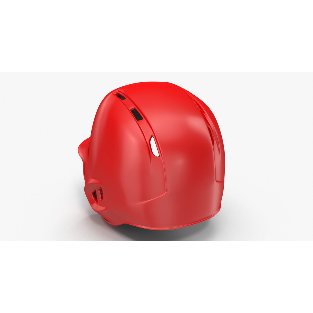Baseball Helmet 3D Model – Low Poly Game Asset, FBX, PBR Textures - View 5