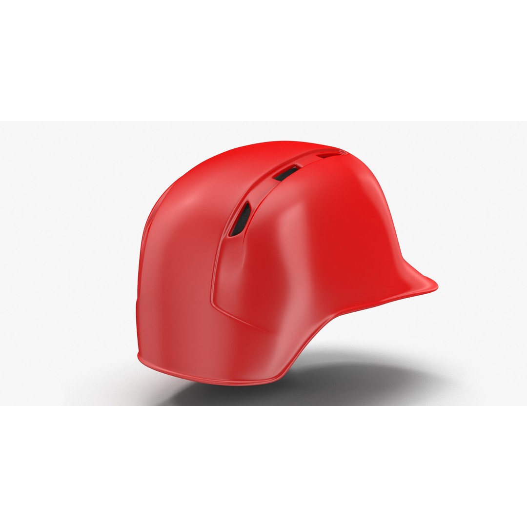 Baseball Helmet 3D Model – Low Poly Game Asset, FBX, PBR Textures - View 8