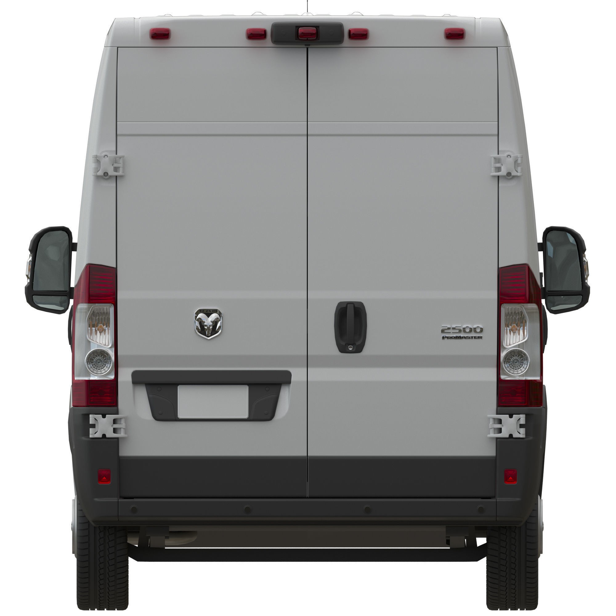 2024 Ram ProMaster L2H2 - Detailed Interior 3D Model - View 10