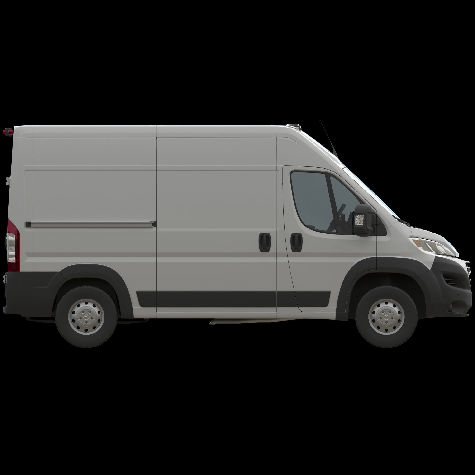 2024 Ram ProMaster L2H2 - Detailed Interior 3D Model - View 11