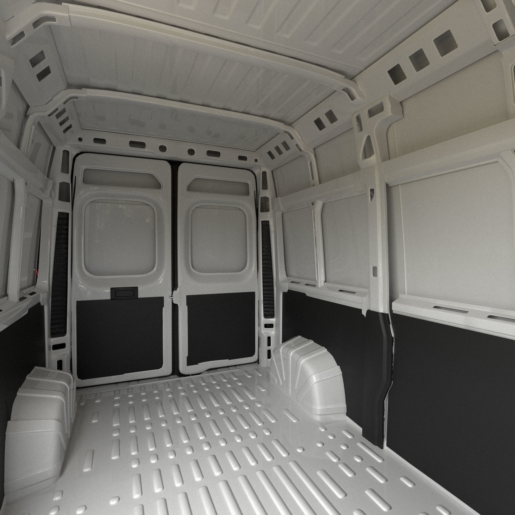 2024 Ram ProMaster L2H2 - Detailed Interior 3D Model - View 25