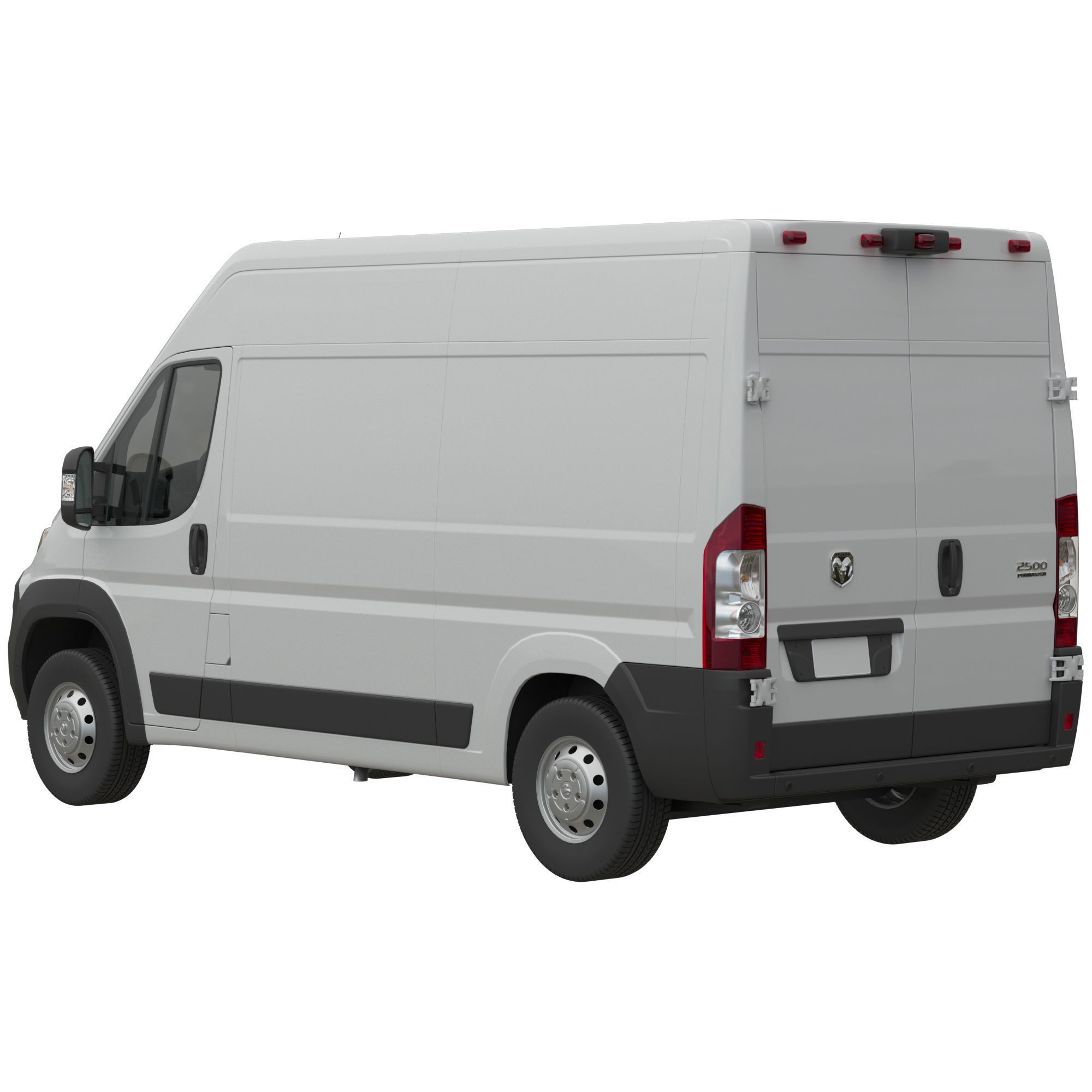 2024 Ram ProMaster L2H2 - Detailed Interior 3D Model - View 4