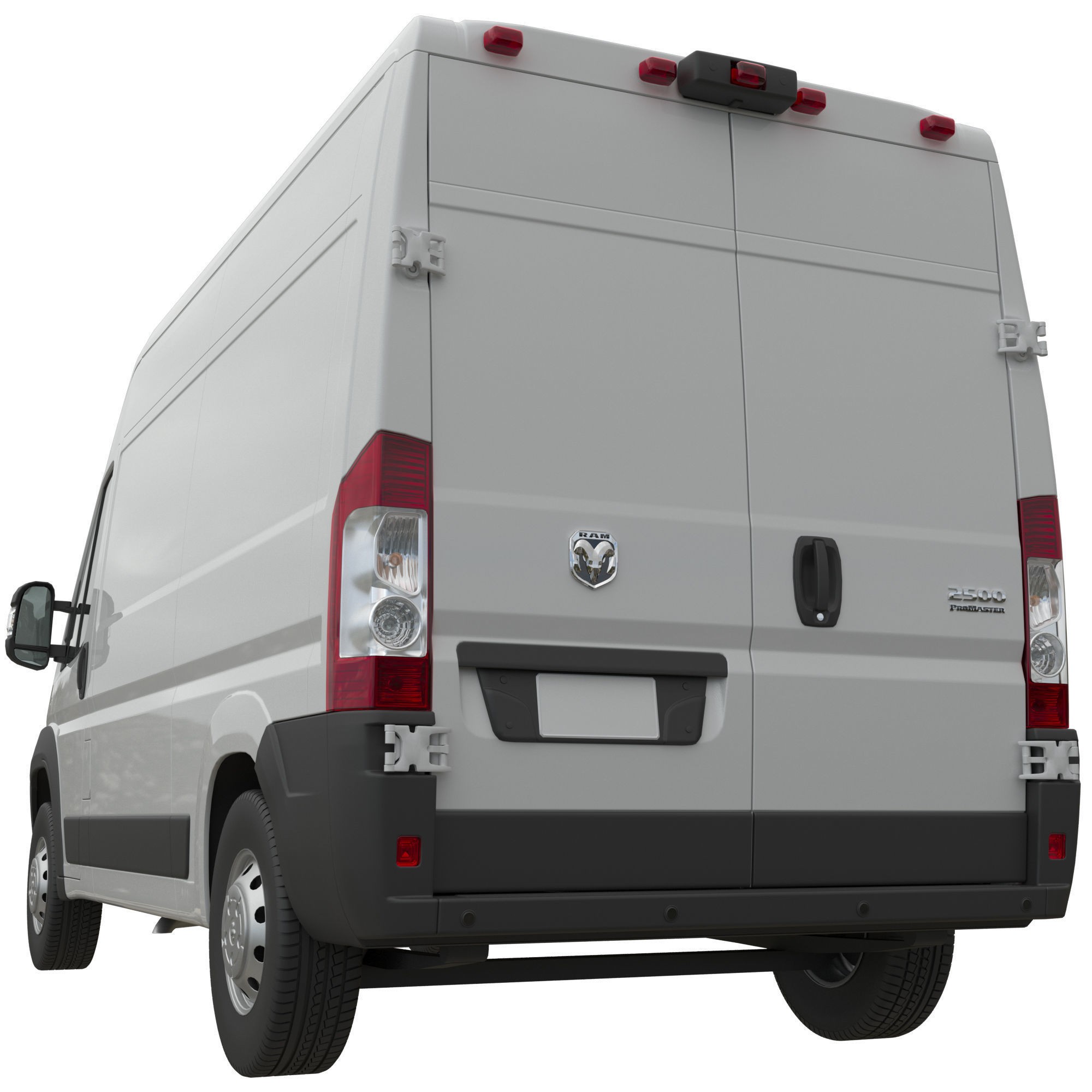 2024 Ram ProMaster L2H2 - Detailed Interior 3D Model - View 5