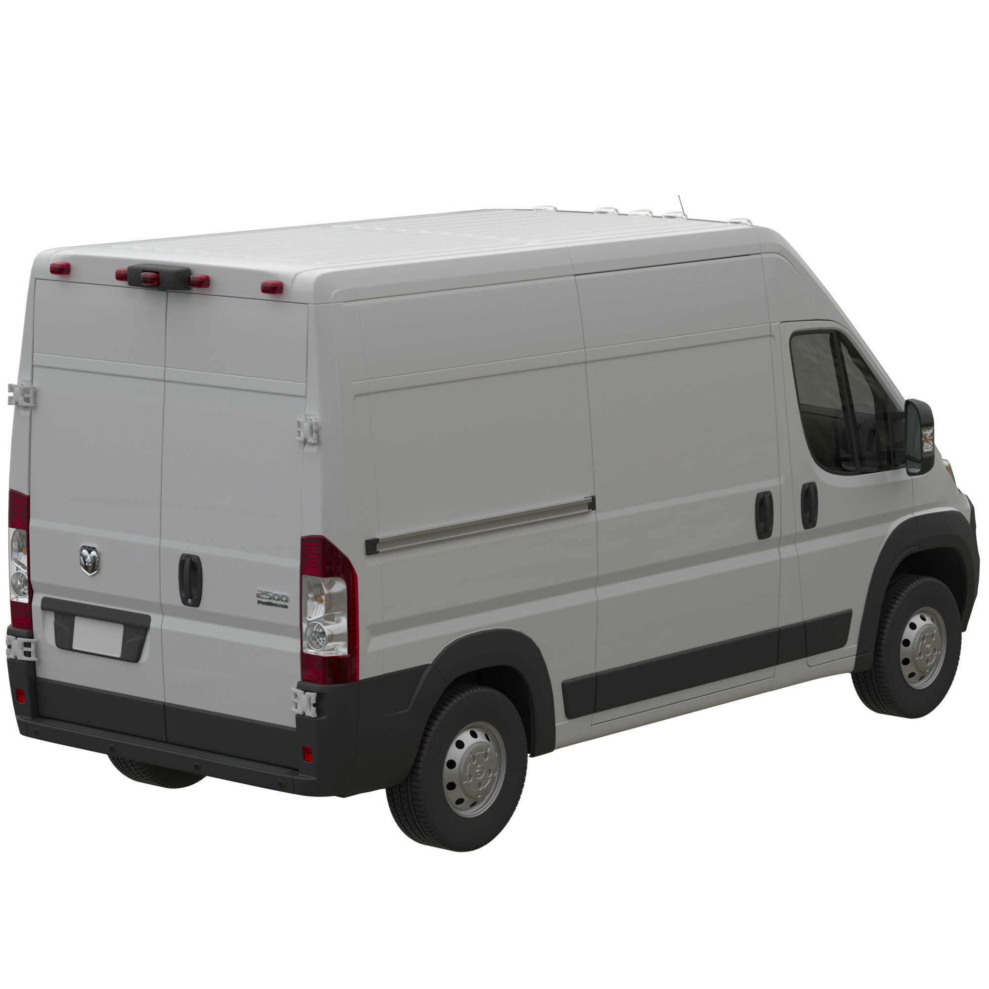 2024 Ram ProMaster L2H2 - Detailed Interior 3D Model - View 6