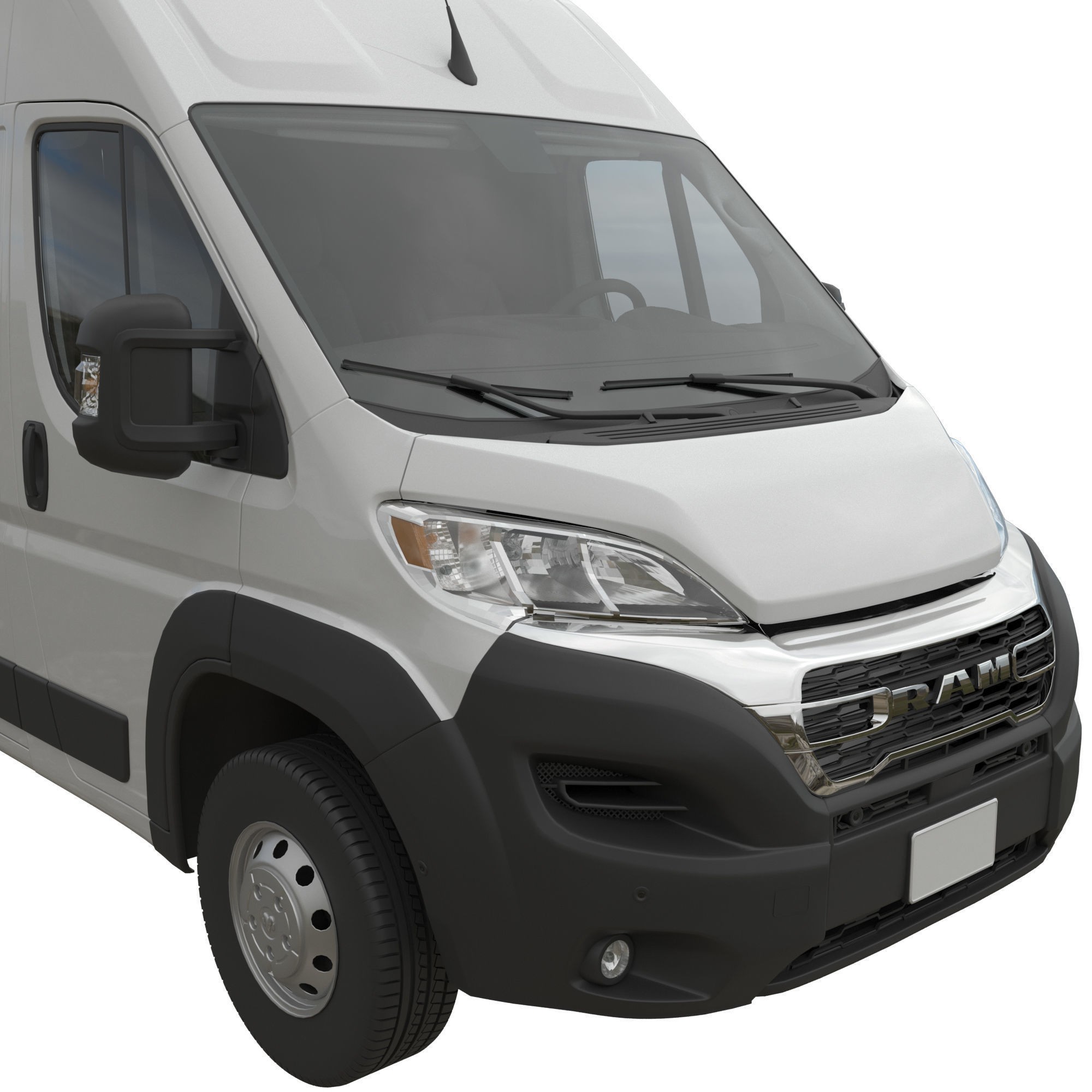 2024 Ram ProMaster L2H2 - Detailed Interior 3D Model - View 7
