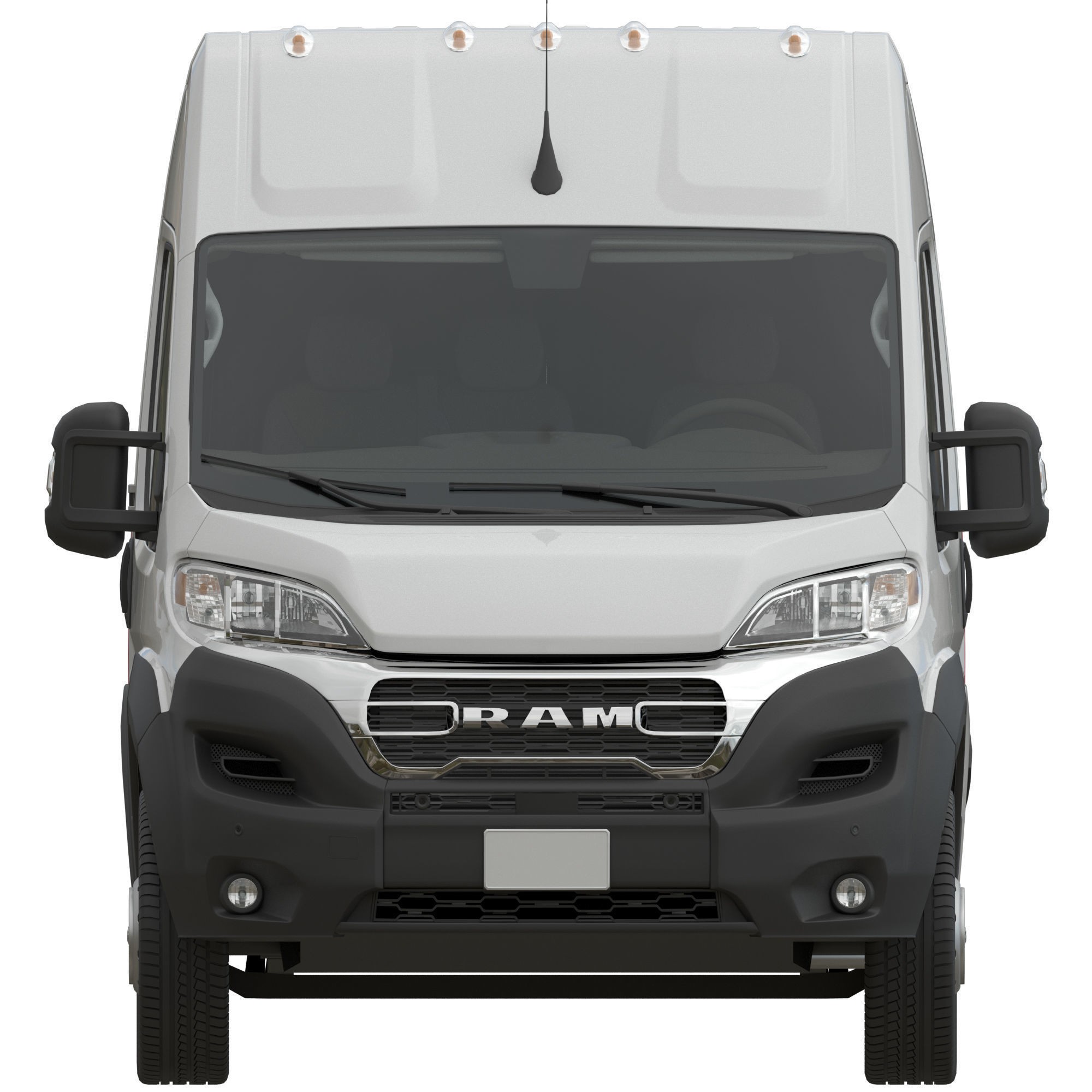 2024 Ram ProMaster L2H2 - Detailed Interior 3D Model - View 9