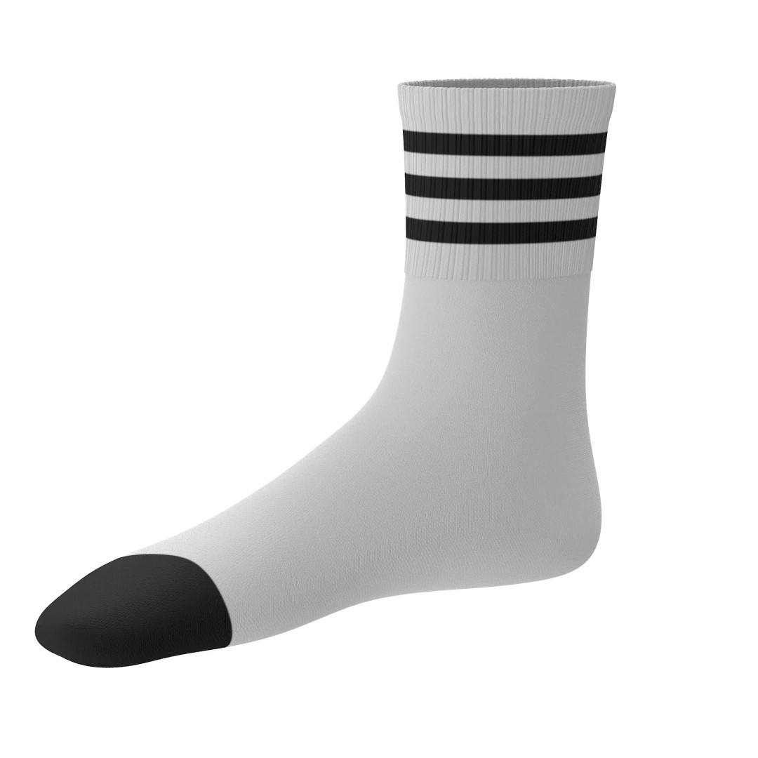 Socks 3D Model – Low Poly Realistic Clothing, FBX, OBJ, Blender - View 20