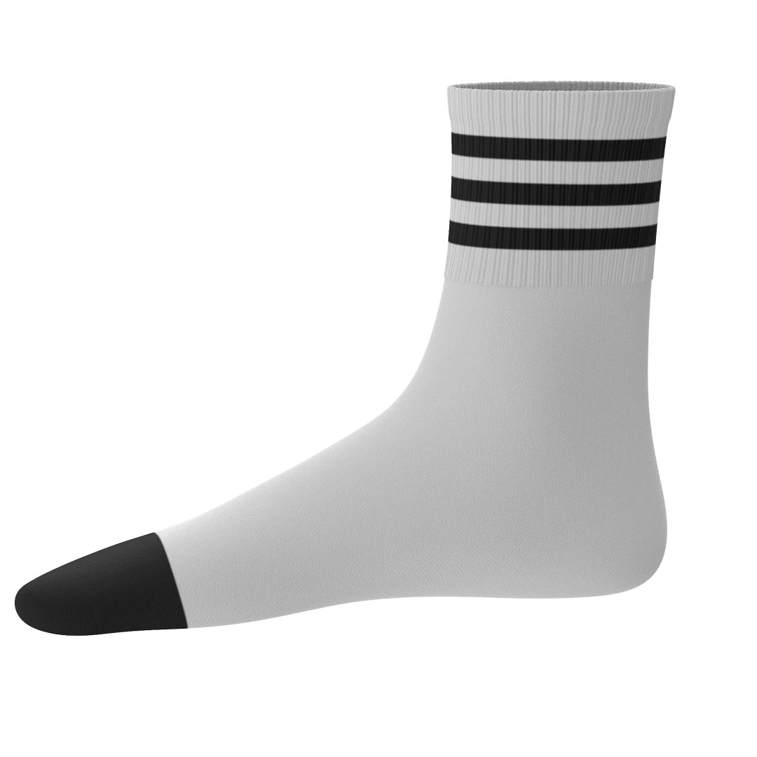 Socks 3D Model – Low Poly Realistic Clothing, FBX, OBJ, Blender - View 22