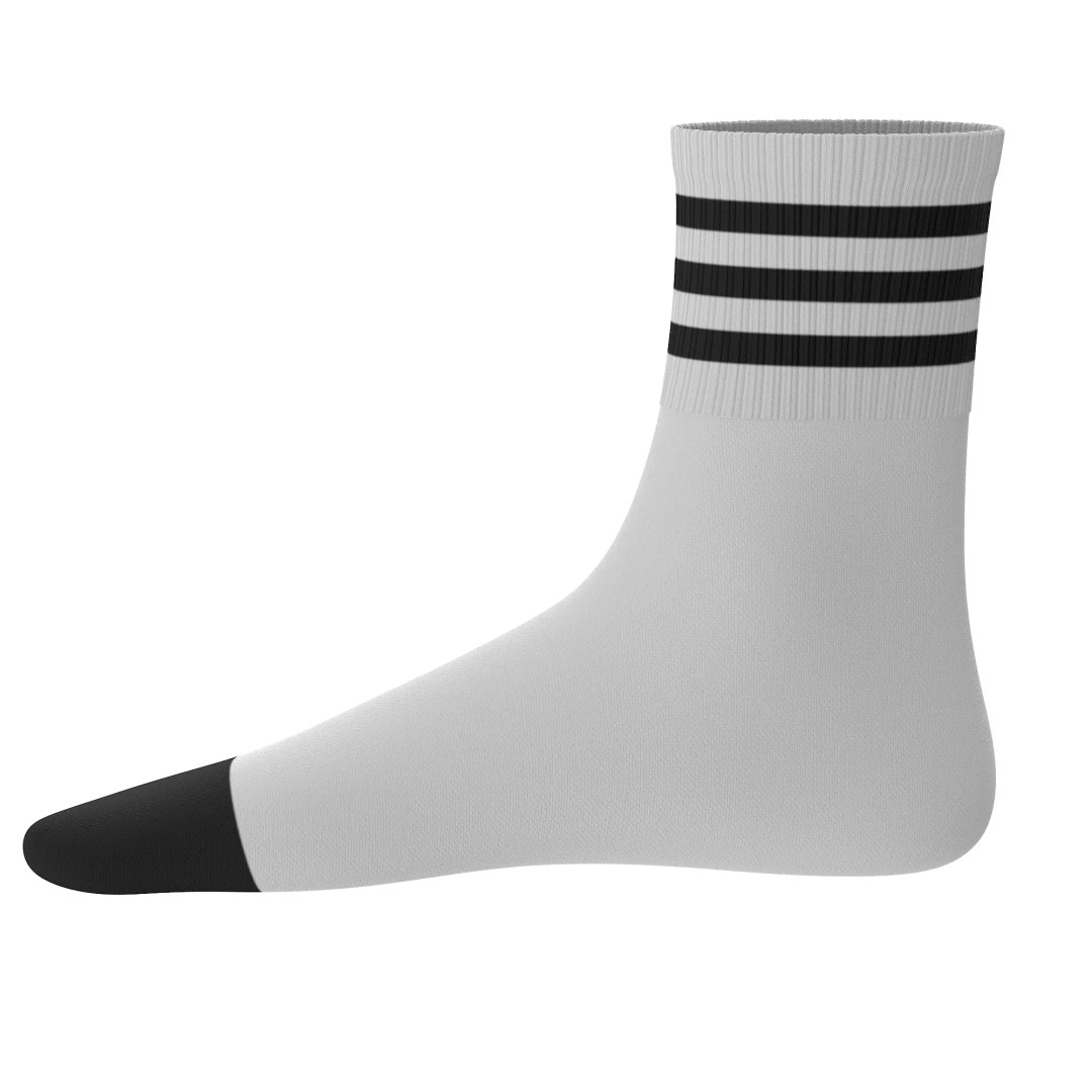 Socks 3D Model – Low Poly Realistic Clothing, FBX, OBJ, Blender - View 23