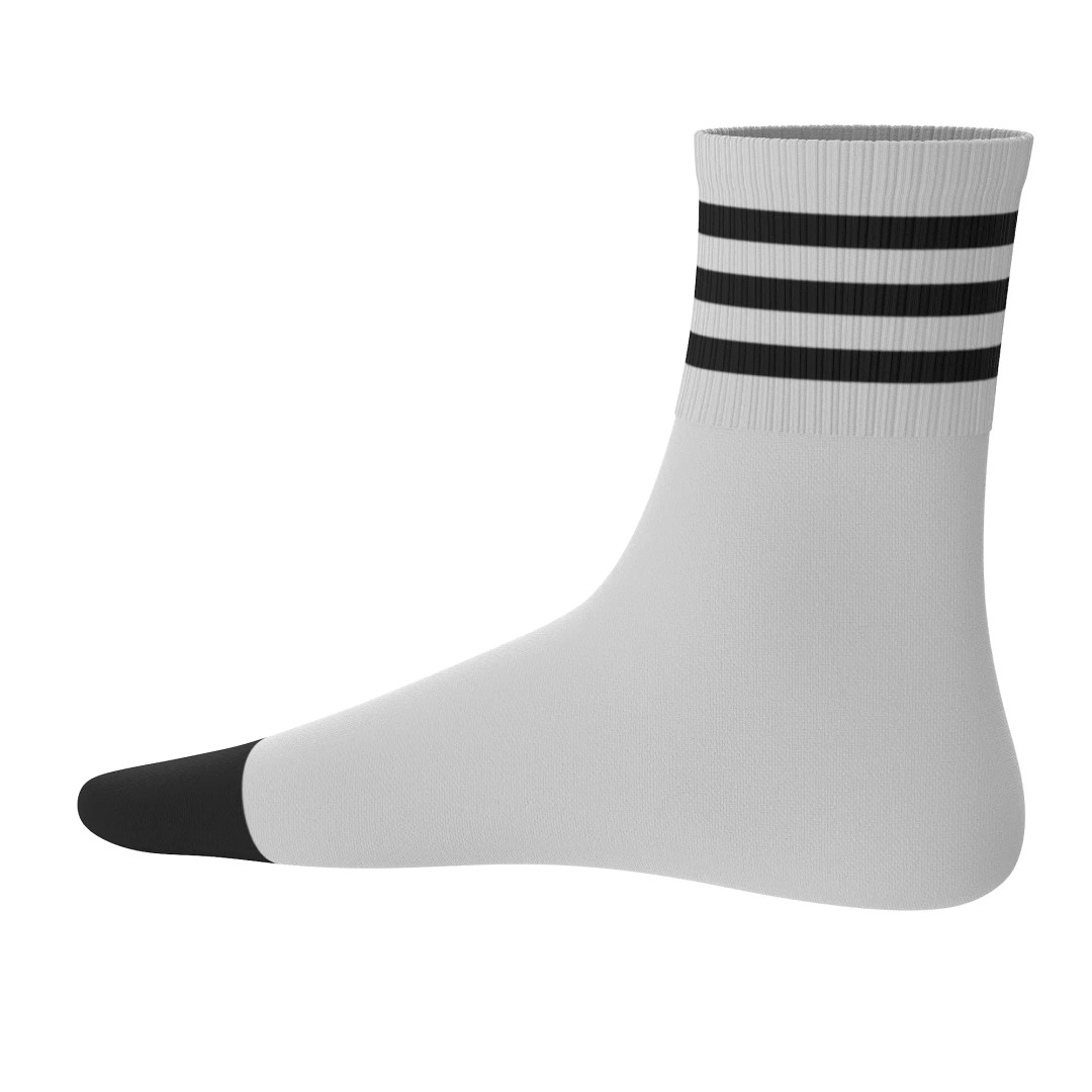 Socks 3D Model – Low Poly Realistic Clothing, FBX, OBJ, Blender - View 25