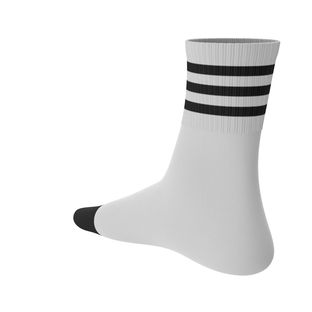 Socks 3D Model – Low Poly Realistic Clothing, FBX, OBJ, Blender - View 28