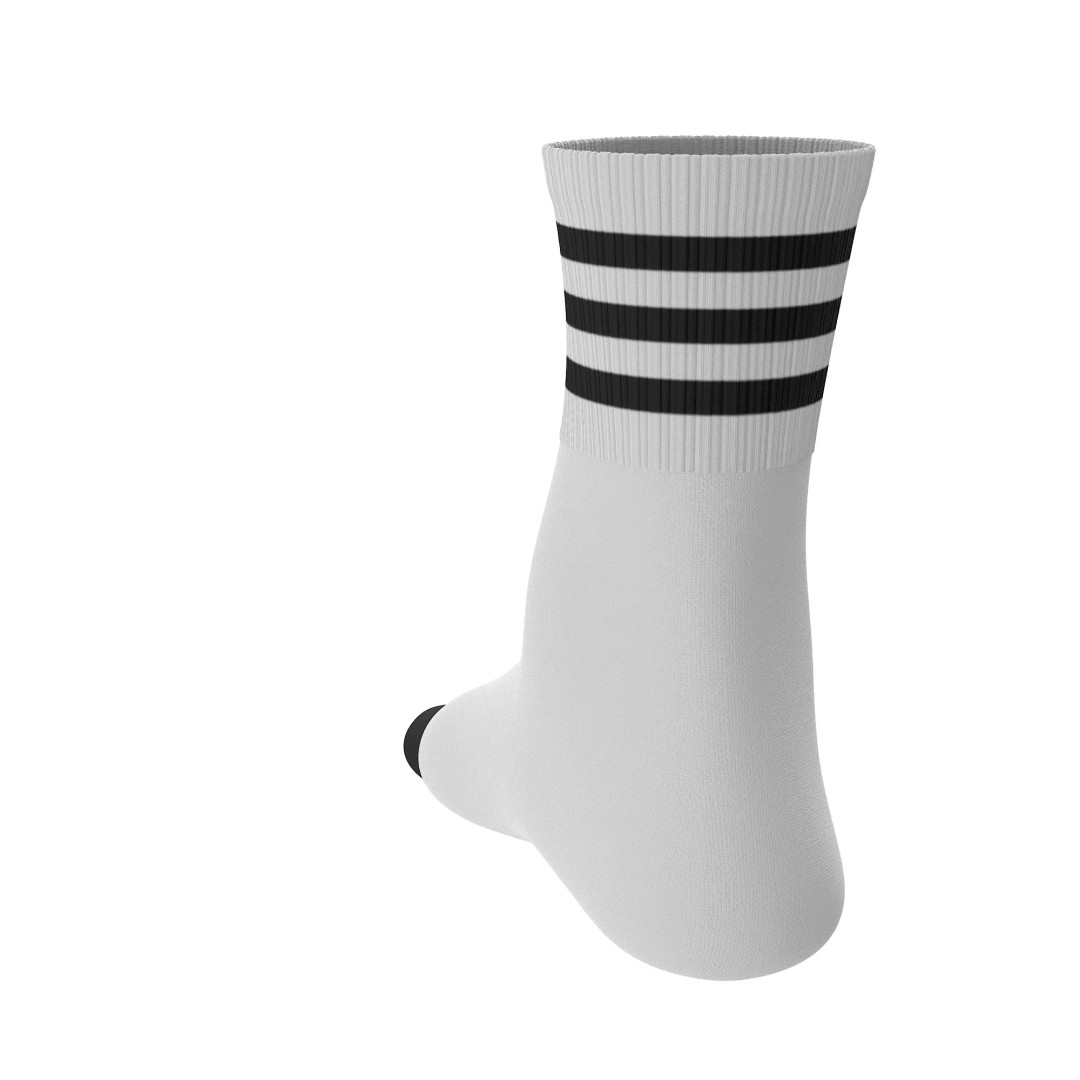 Socks 3D Model – Low Poly Realistic Clothing, FBX, OBJ, Blender - View 30