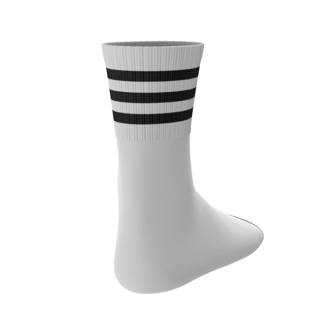 Socks 3D Model – Low Poly Realistic Clothing, FBX, OBJ, Blender - View 33