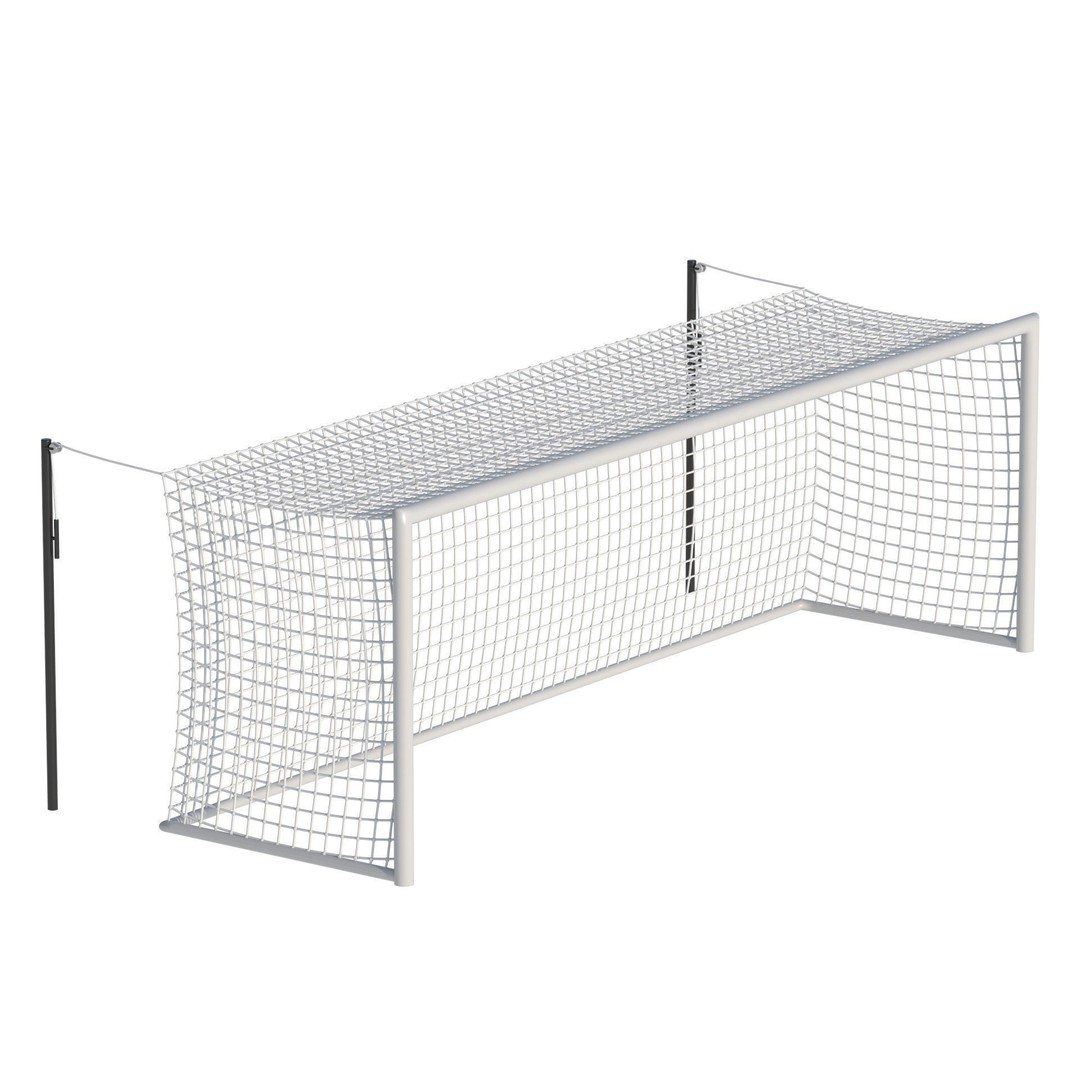 Soccer Goal 3D Model – Low Poly Game Asset, FBX, PBR Textures - View 3