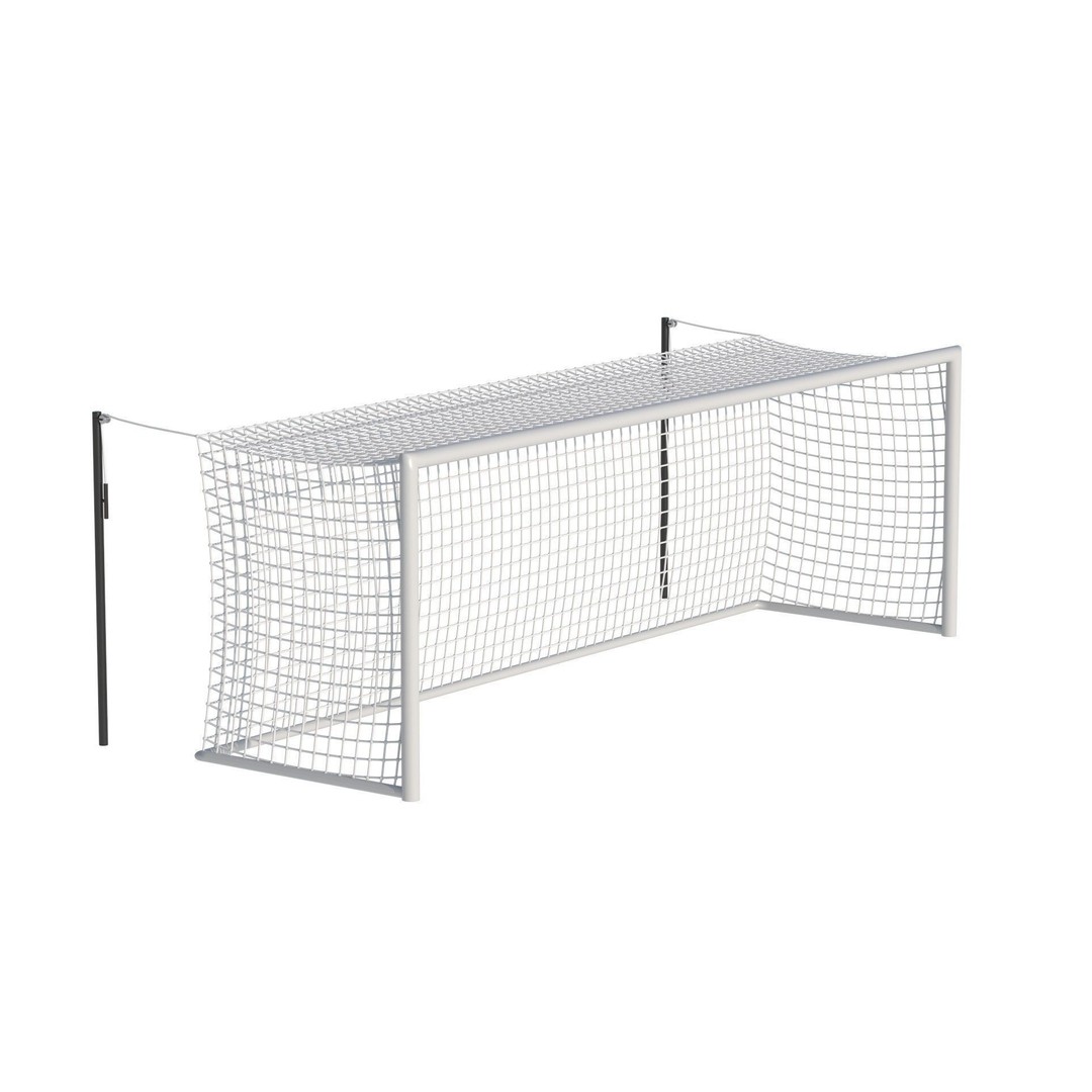 Soccer Goal 3D Model – Low Poly Game Asset, FBX, PBR Textures - View 4